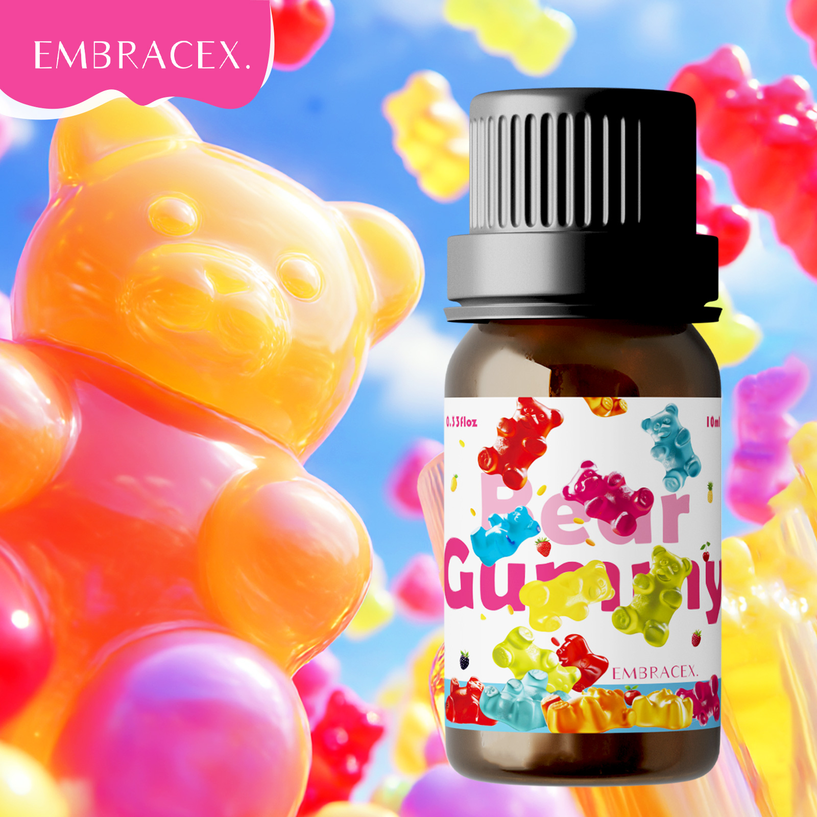 Candle Making Essentials - 10ml Gummy Bear Fragrance Oil Essential