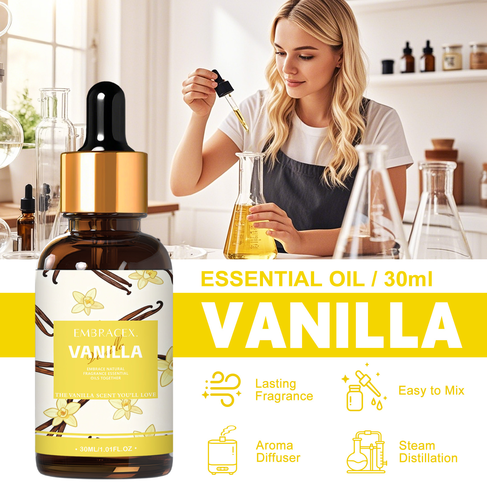 30ml Vanilla Essential Oil  Fo - Candle Making Essentials recensie en prijs