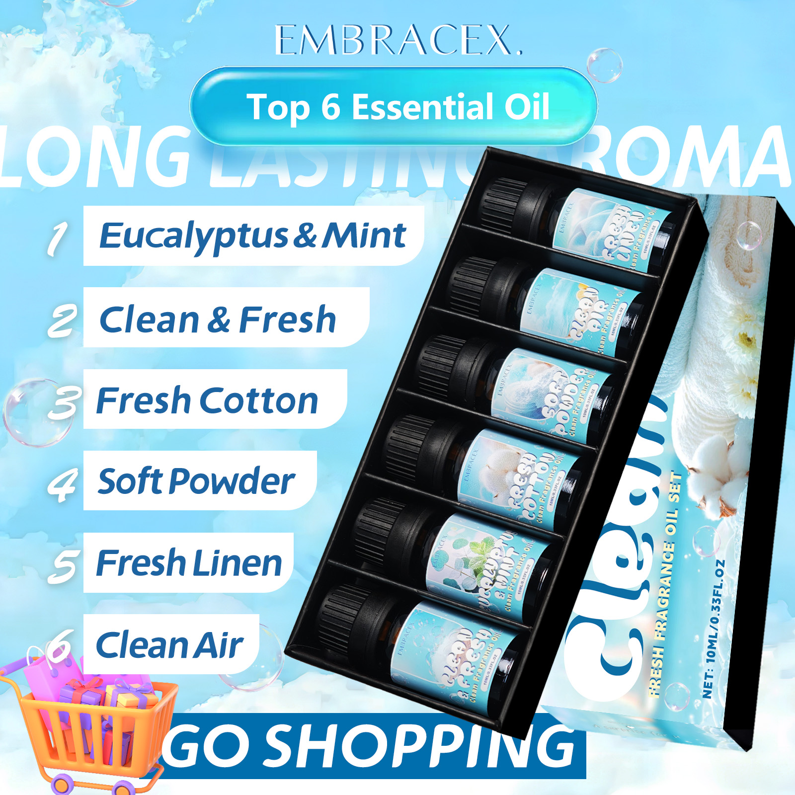 10ml Clean Air Essential Oil L - Candle Making Essentials recensie en prijs