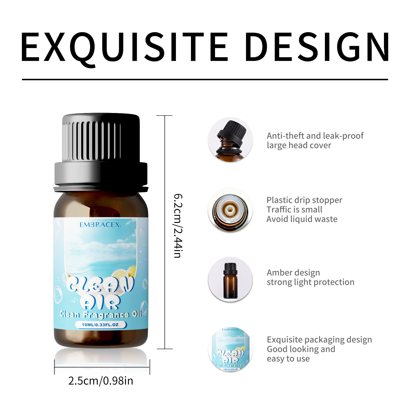 10ml Clean Air Essential Oil L - Candle Making Essentials recensie en prijs