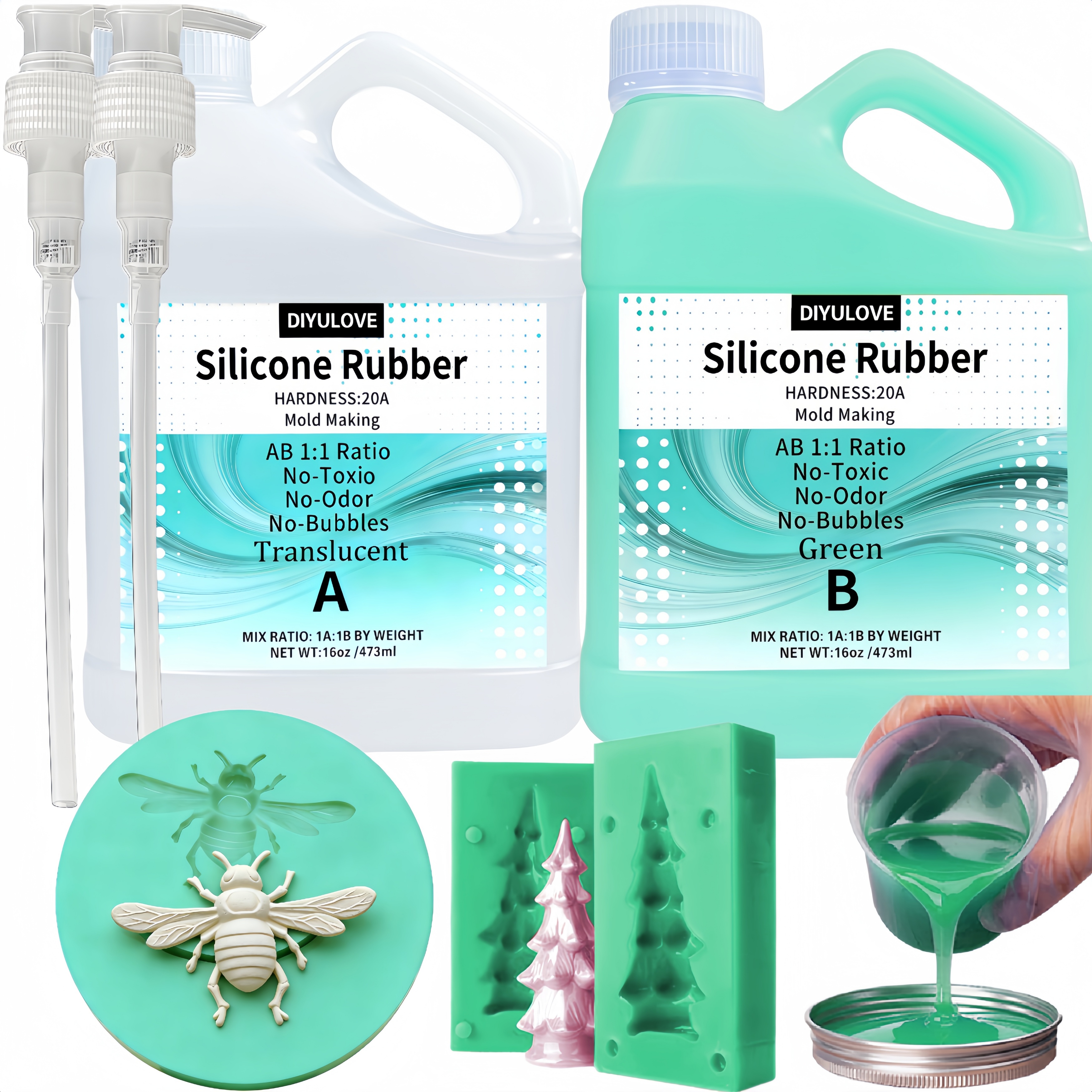 Super Elastic 15A Liquid Silic - Candle Making Kits recensie en prijs