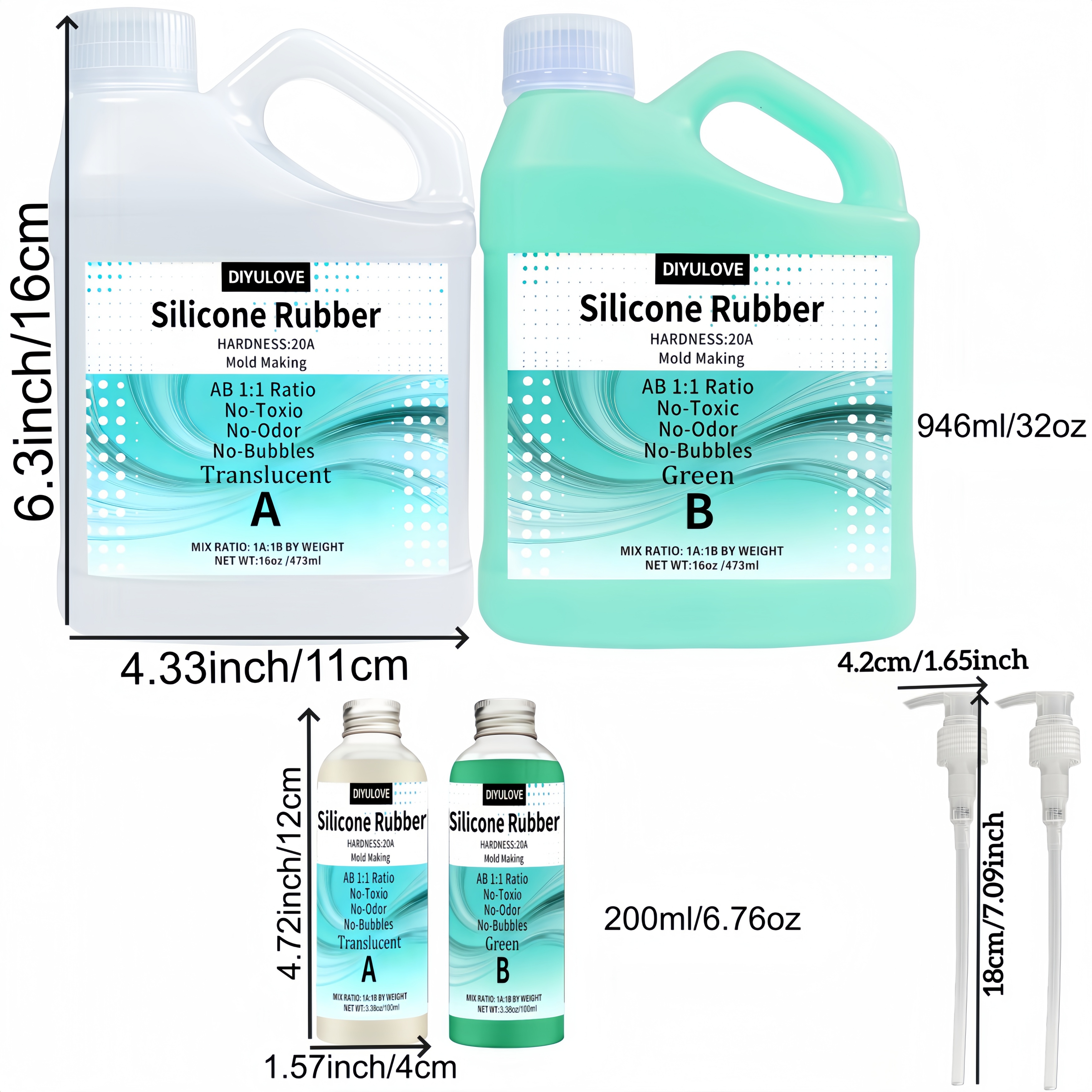 Super Elastic 15A Liquid Silic - Candle Making Kits recensie en prijs