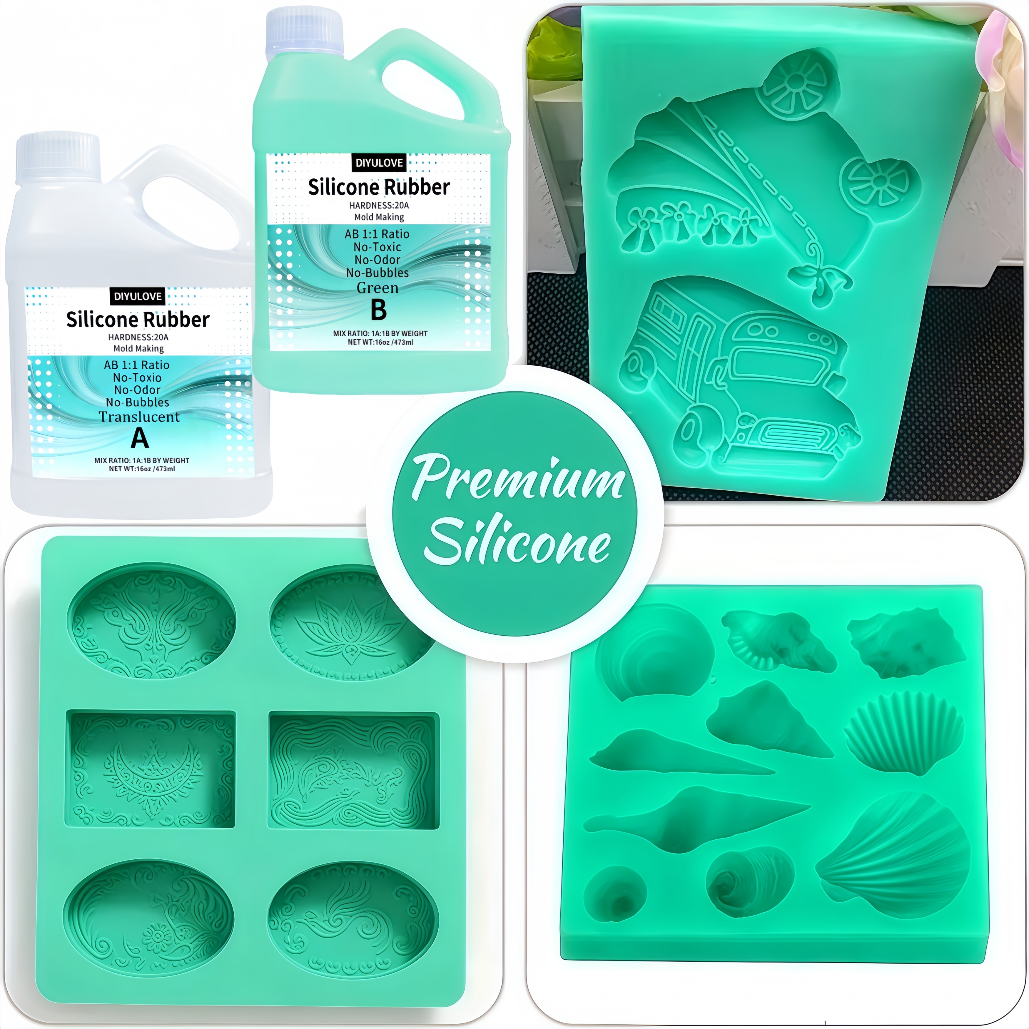Super Elastic 15A Liquid Silic - Candle Making Kits recensie en prijs