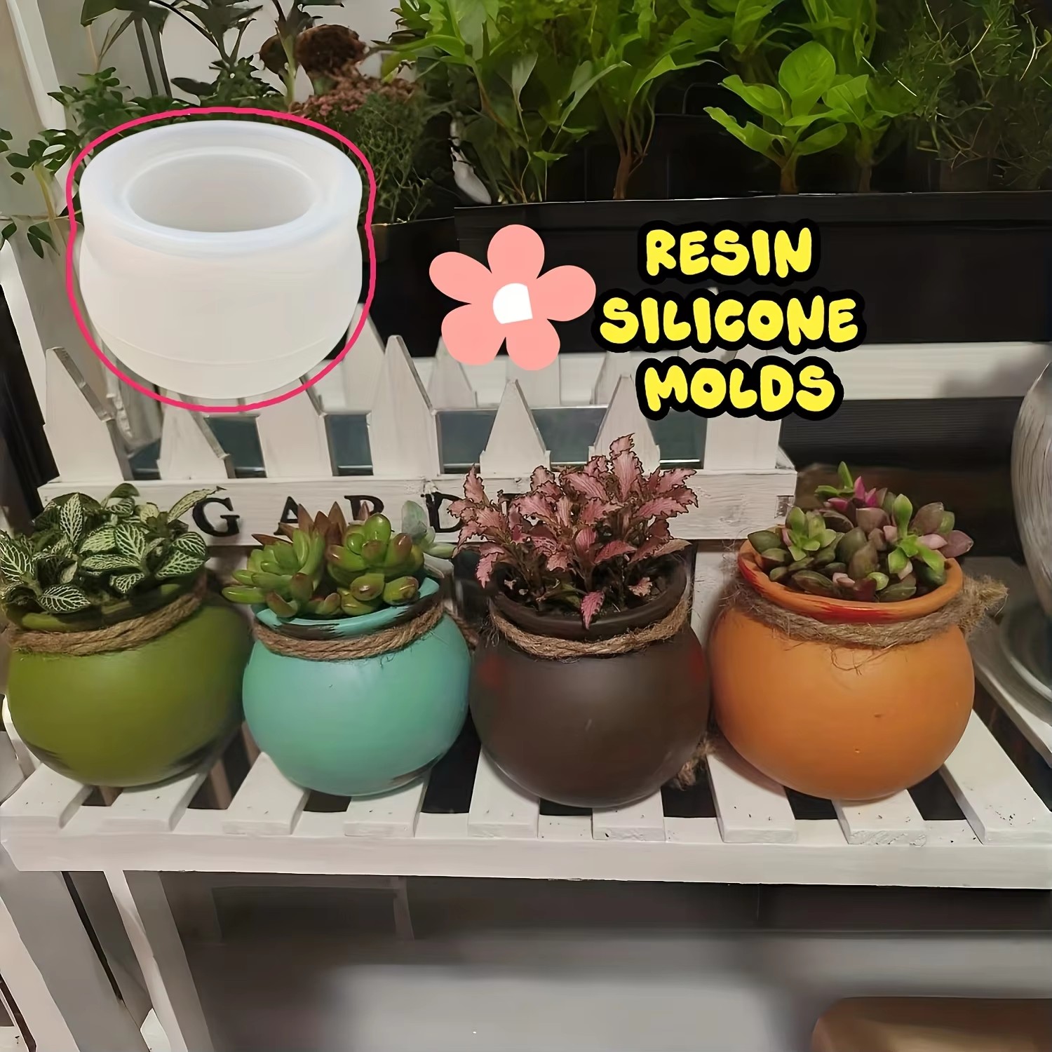 Silicone Flower Pot Molds, Res - Candle Making Essentials recensie en prijs