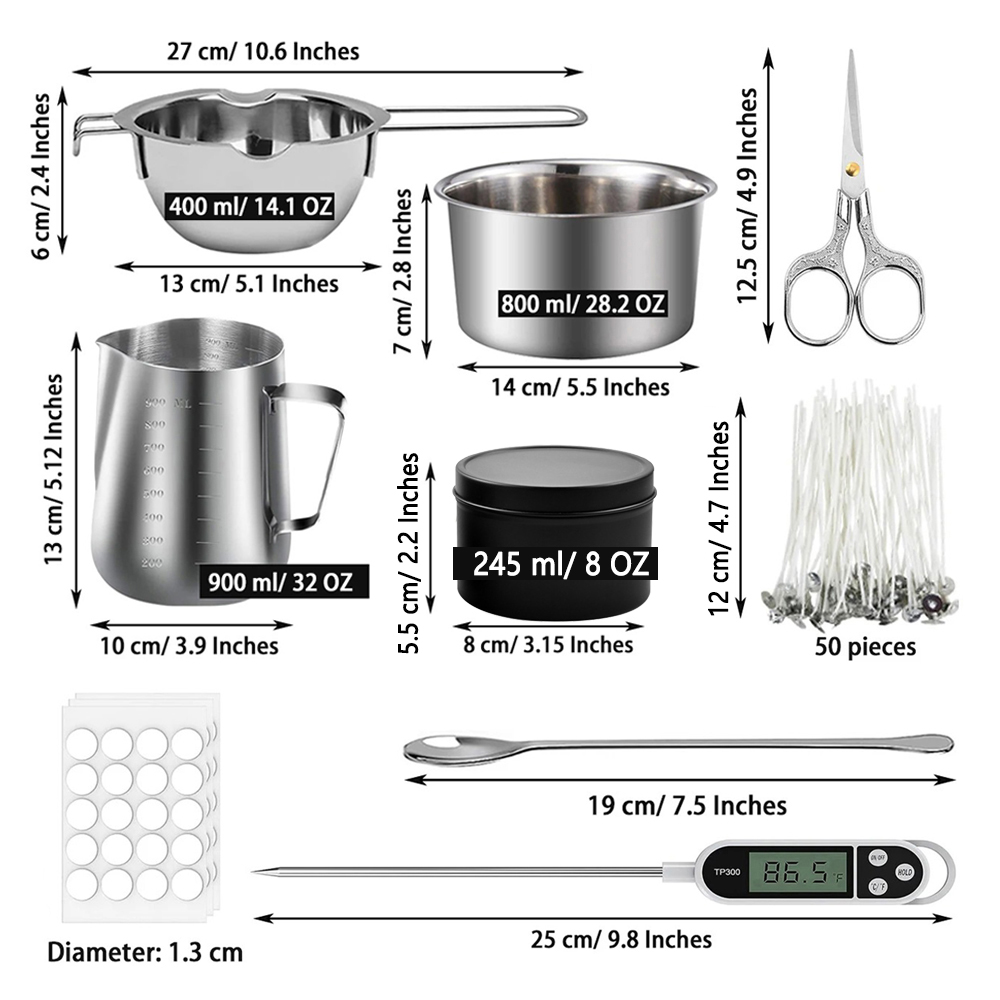 Glintmos DIY Candle Making Kit - Candle Making Kits recensie en prijs