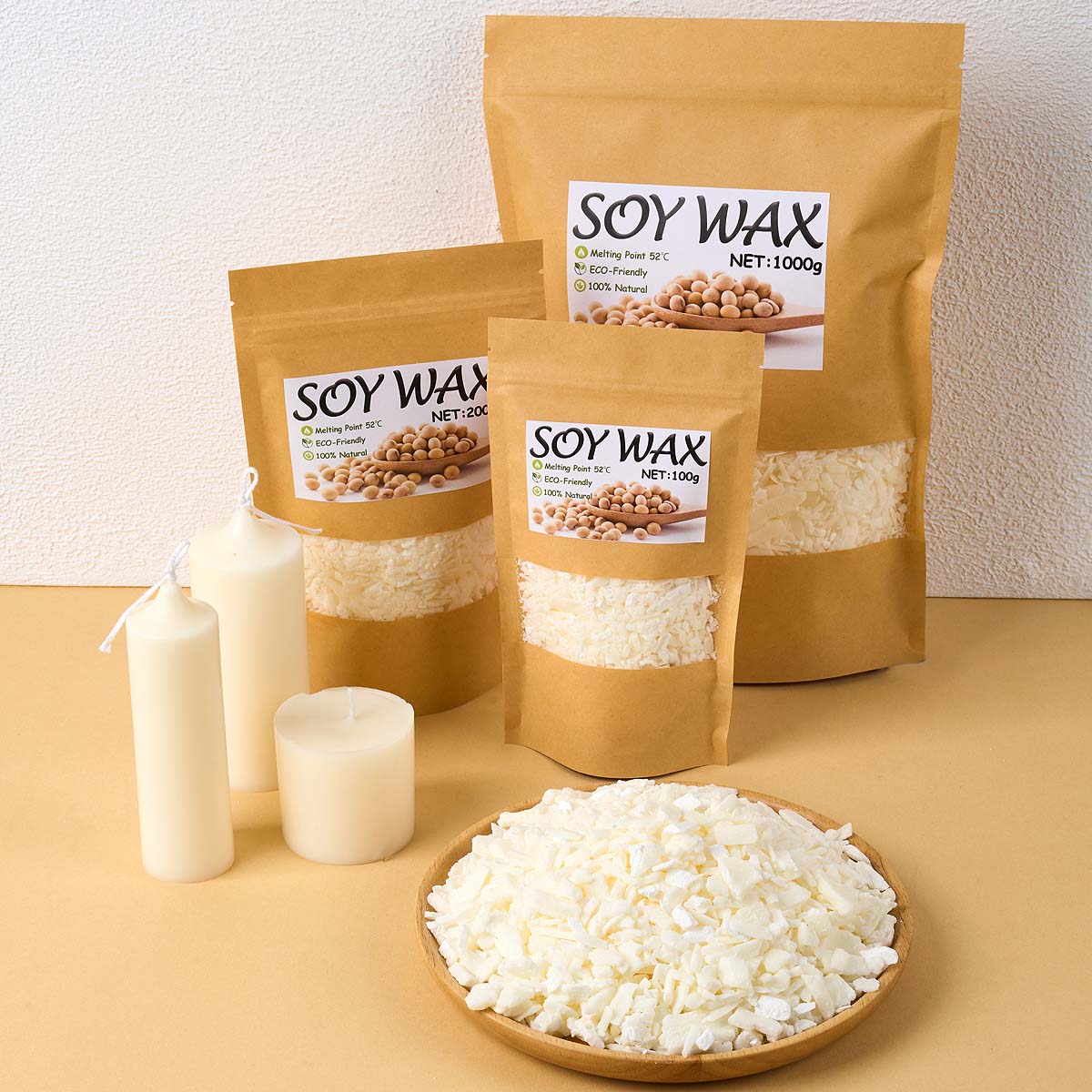 1 Pounds Pure White Soy Wax Fo - Candle Making Kits recensie en prijs
