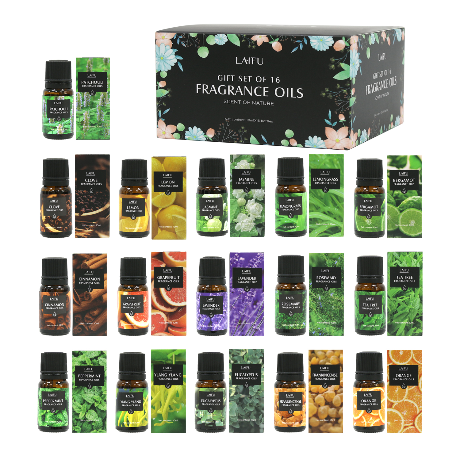 16x10ml Essential Oils Set for - Candle Making Essentials recensie en prijs