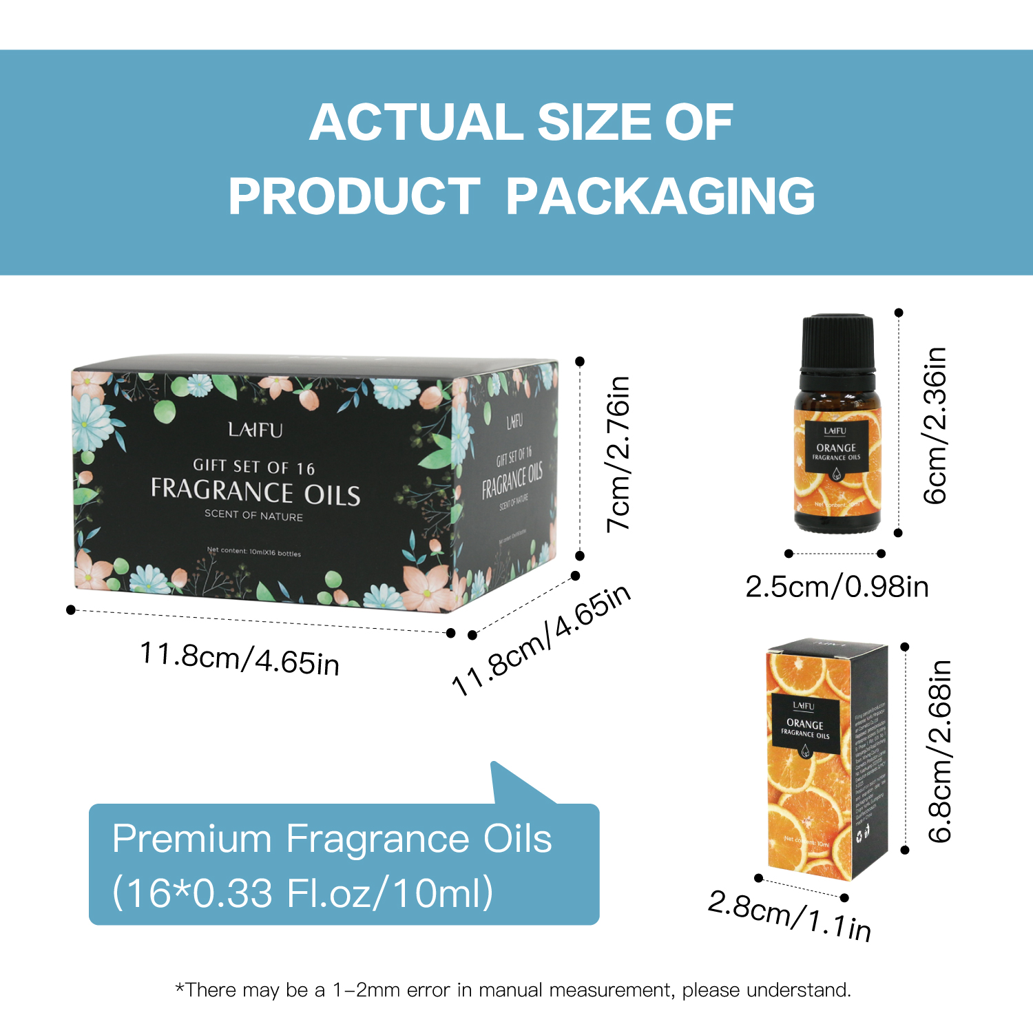 16x10ml Essential Oils Set for - Candle Making Essentials recensie en prijs
