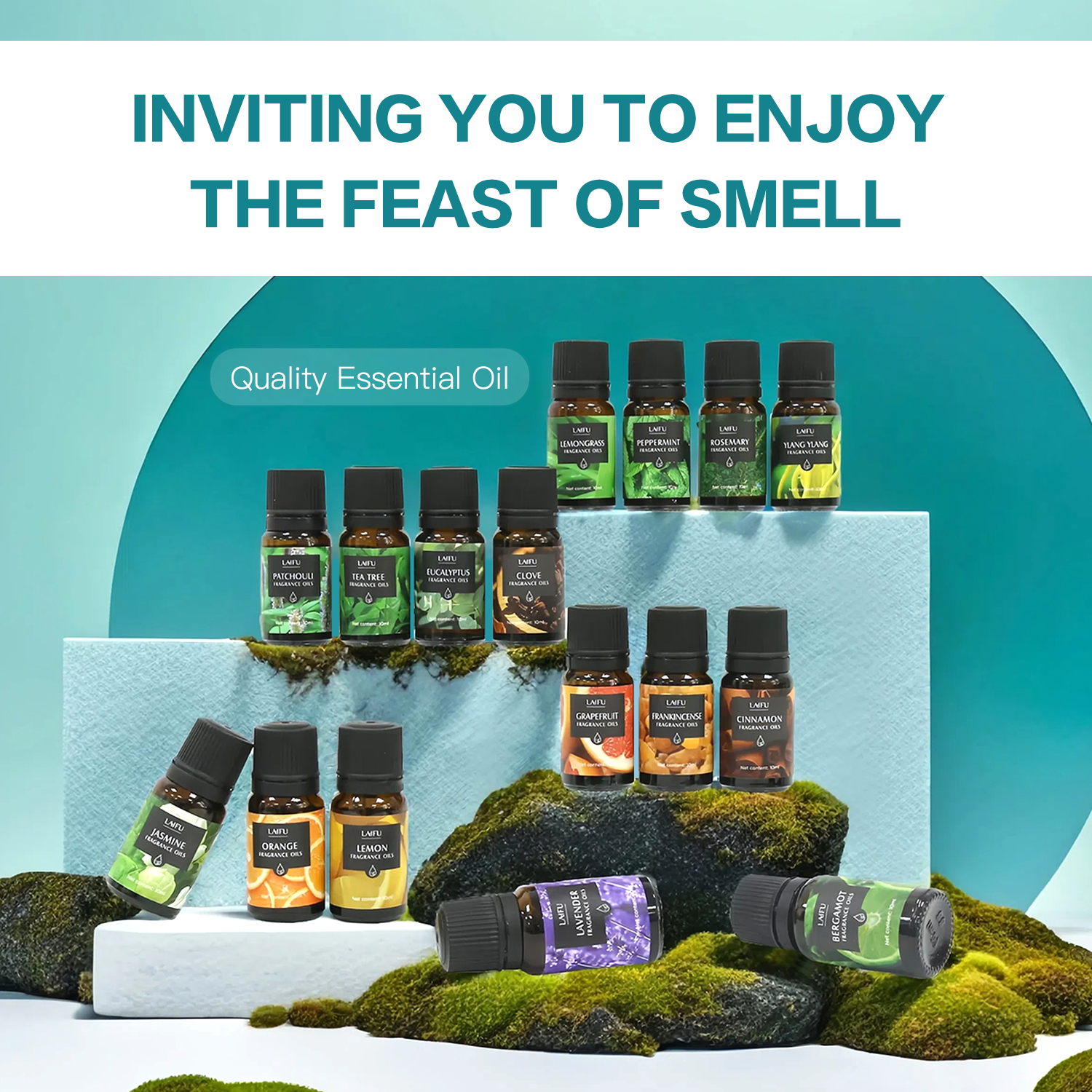16x10ml Essential Oils Set for - Candle Making Essentials recensie en prijs