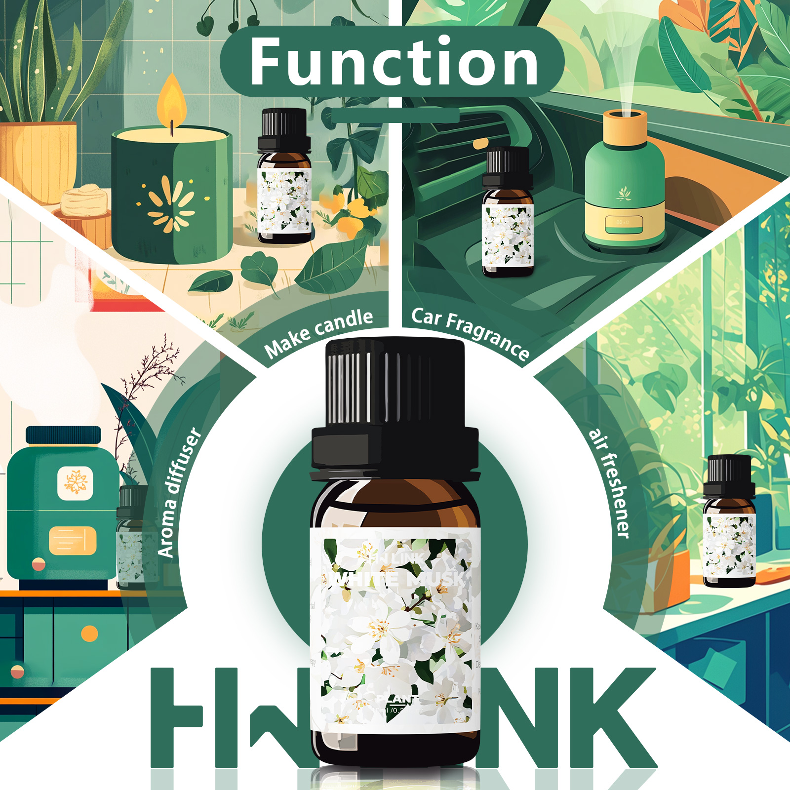 White Musk Essential Oils 10ml - Candle Making Essentials recensie en prijs