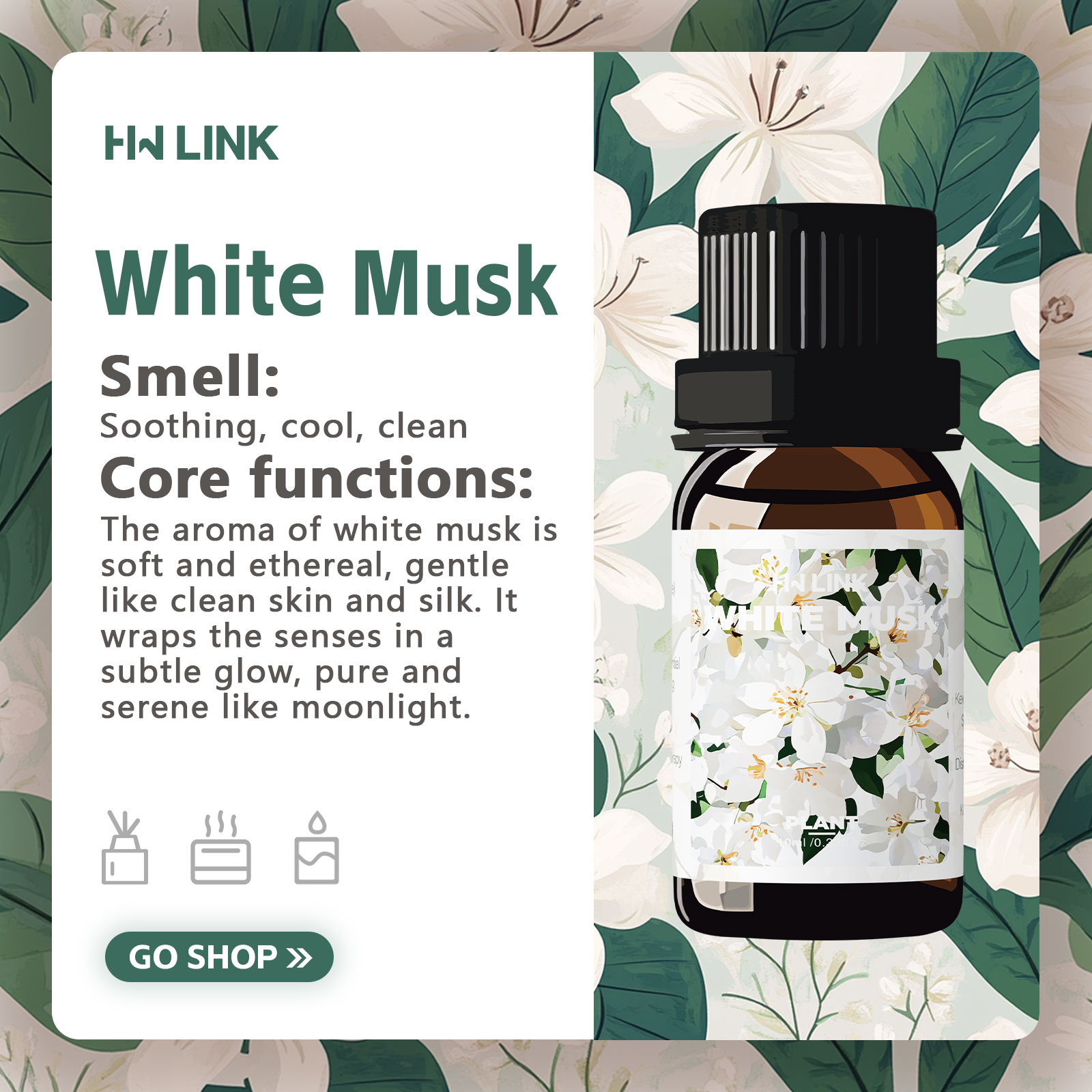 White Musk Essential Oils 10ml - Candle Making Essentials recensie en prijs