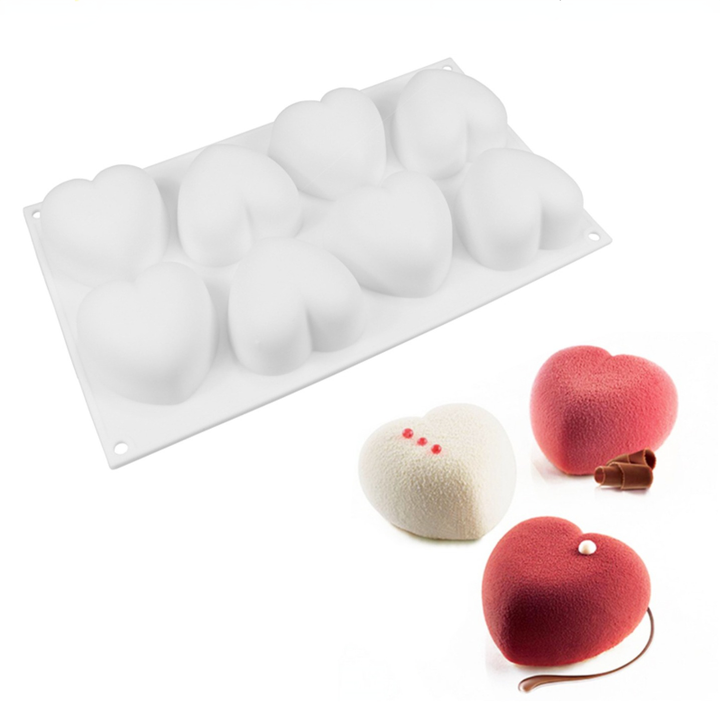 Love Heart Silicone Soap Mold  - Candle Making Kits recensie en prijs