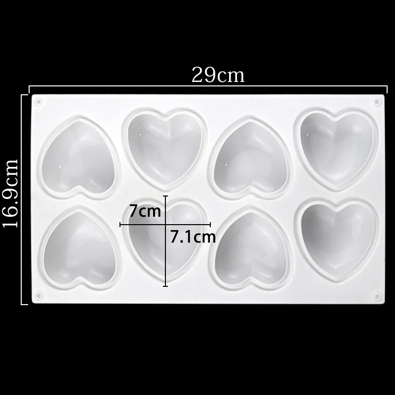 Love Heart Silicone Soap Mold  - Candle Making Kits recensie en prijs