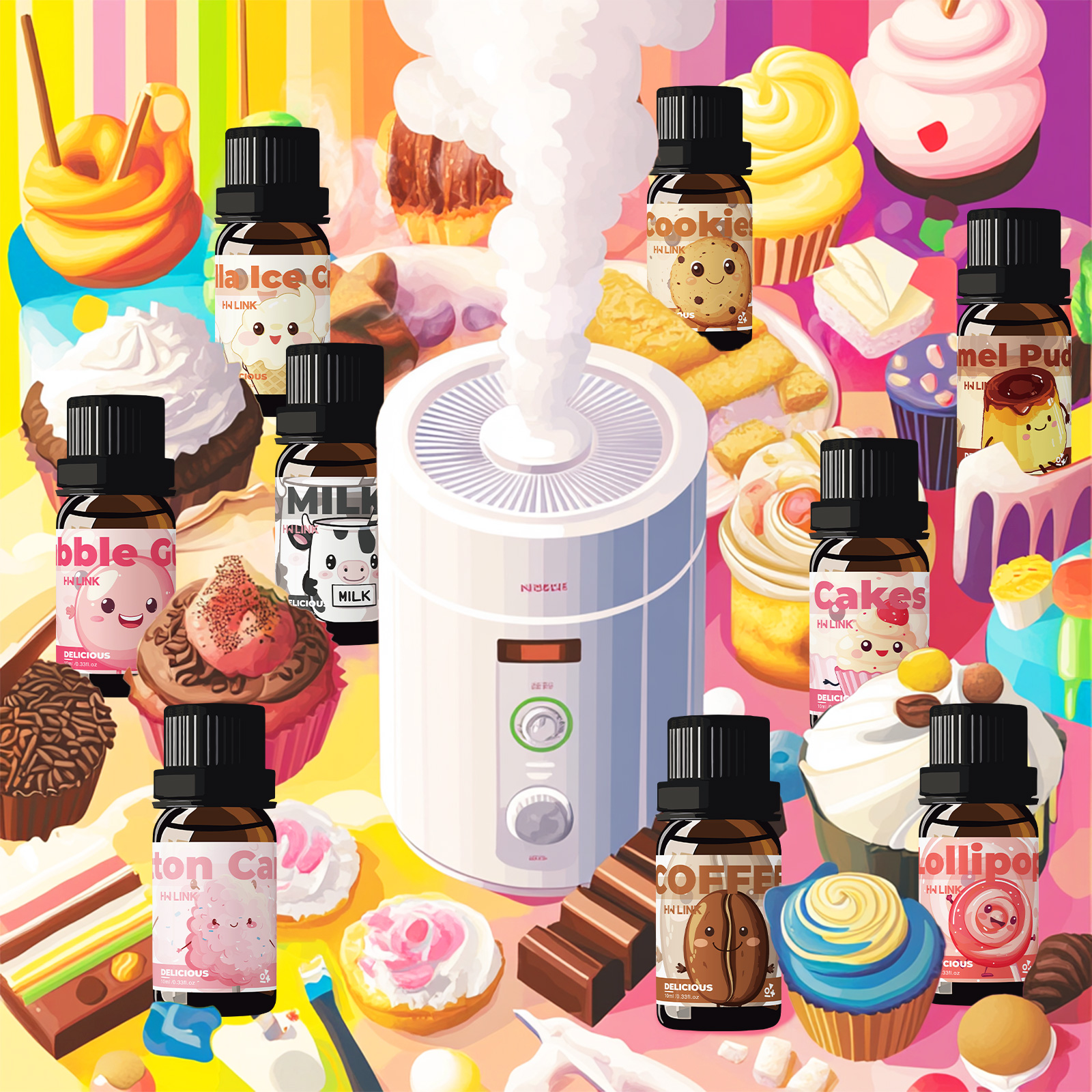 10ml Cakes Essential Oils  Can - Candle Making Essentials recensie en prijs