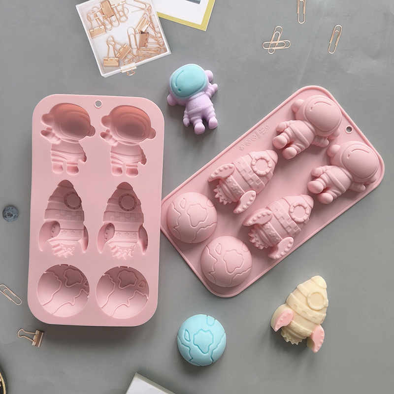 6-hole Cartoon Astronaut Rocke - Candle Making Business recensie en prijs
