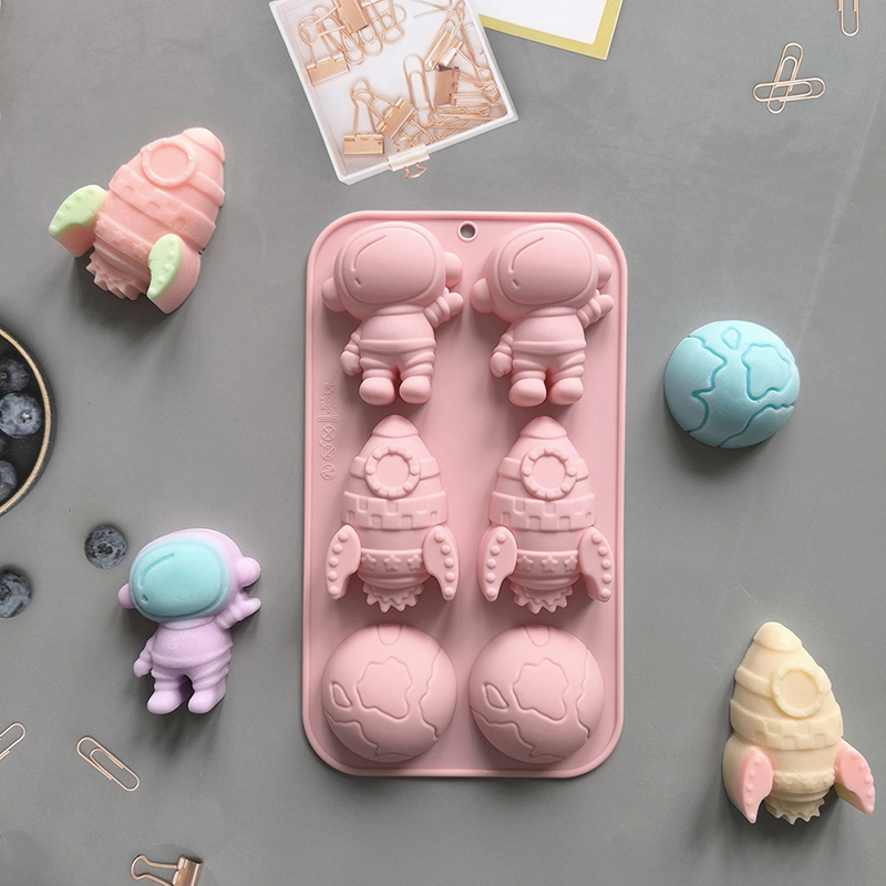 6-hole Cartoon Astronaut Rocke - Candle Making Business recensie en prijs