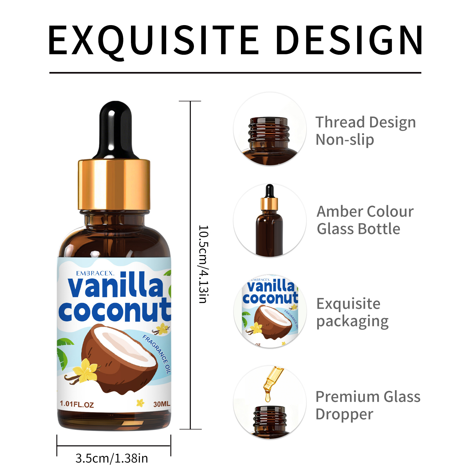 30ml Vanilla Coconut Essential - Candle Making Essentials recensie en prijs