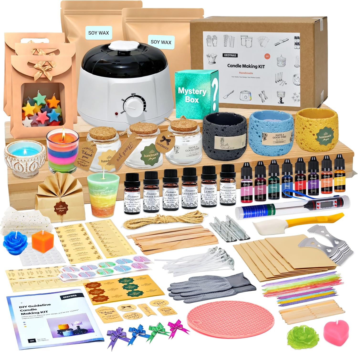 128pcs Candle Making Kit for A - Candle Making Kit For Beginners recensie en prijs