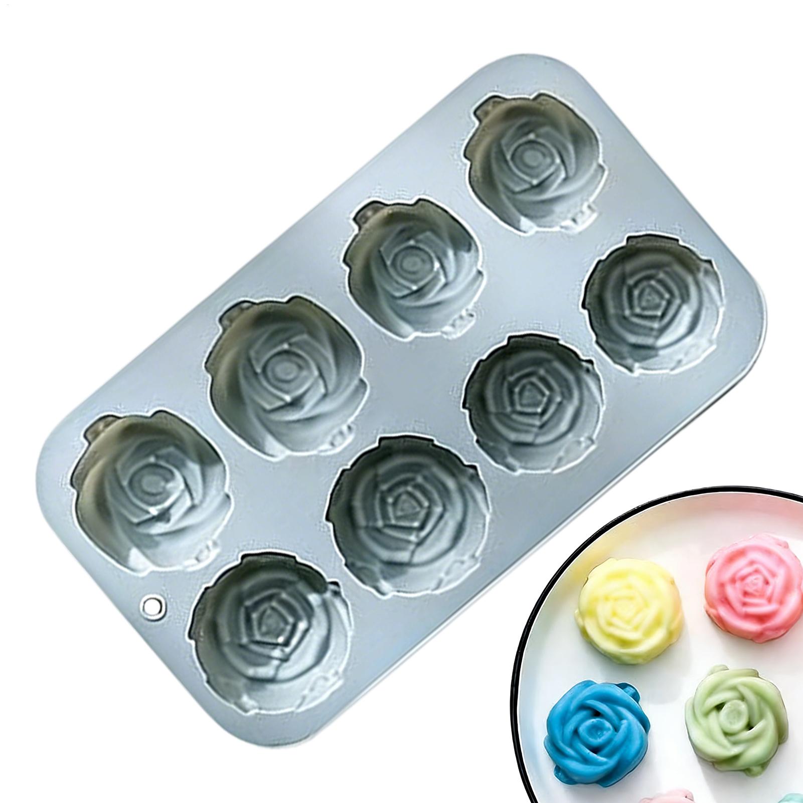 8 Holes Rose Flower Silicone M - Candle Making Business recensie en prijs