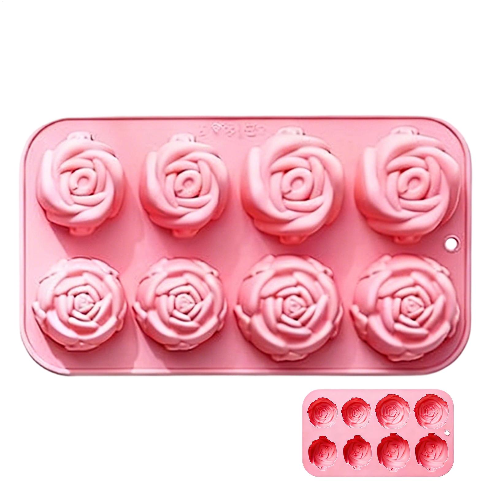 8 Holes Rose Flower Silicone M - Candle Making Business recensie en prijs