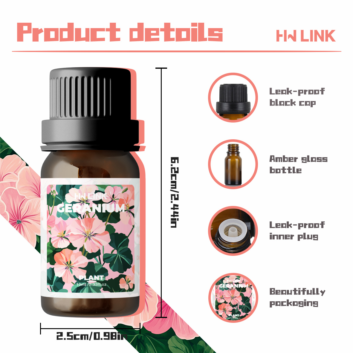 Geranium Essential Oil 10ml 10 - Candle Making Essentials recensie en prijs