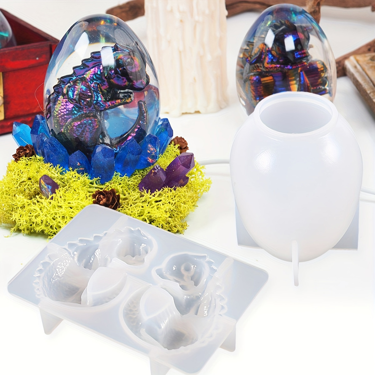 Silicone Dragon Egg Molds, 2-P - Candle Making Kits recensie en prijs