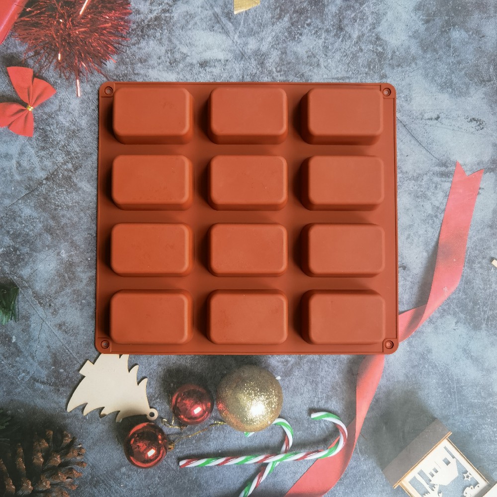 12 Cavity Square Silicone Soap - Candle Making Business recensie en prijs