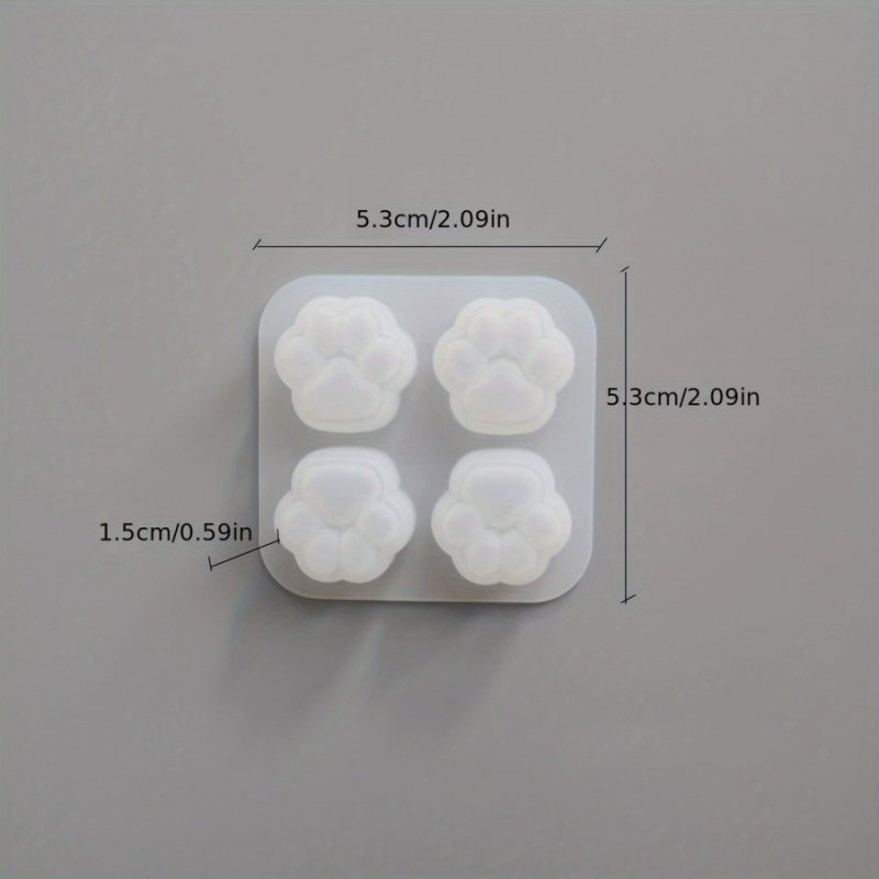 1Cat Paw Pattern Silicone Mold - Candle Making Kits recensie en prijs