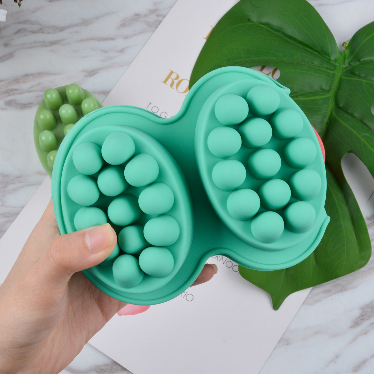 4 Hole Oval Massage Soap Silic - Candle Making Kits recensie en prijs