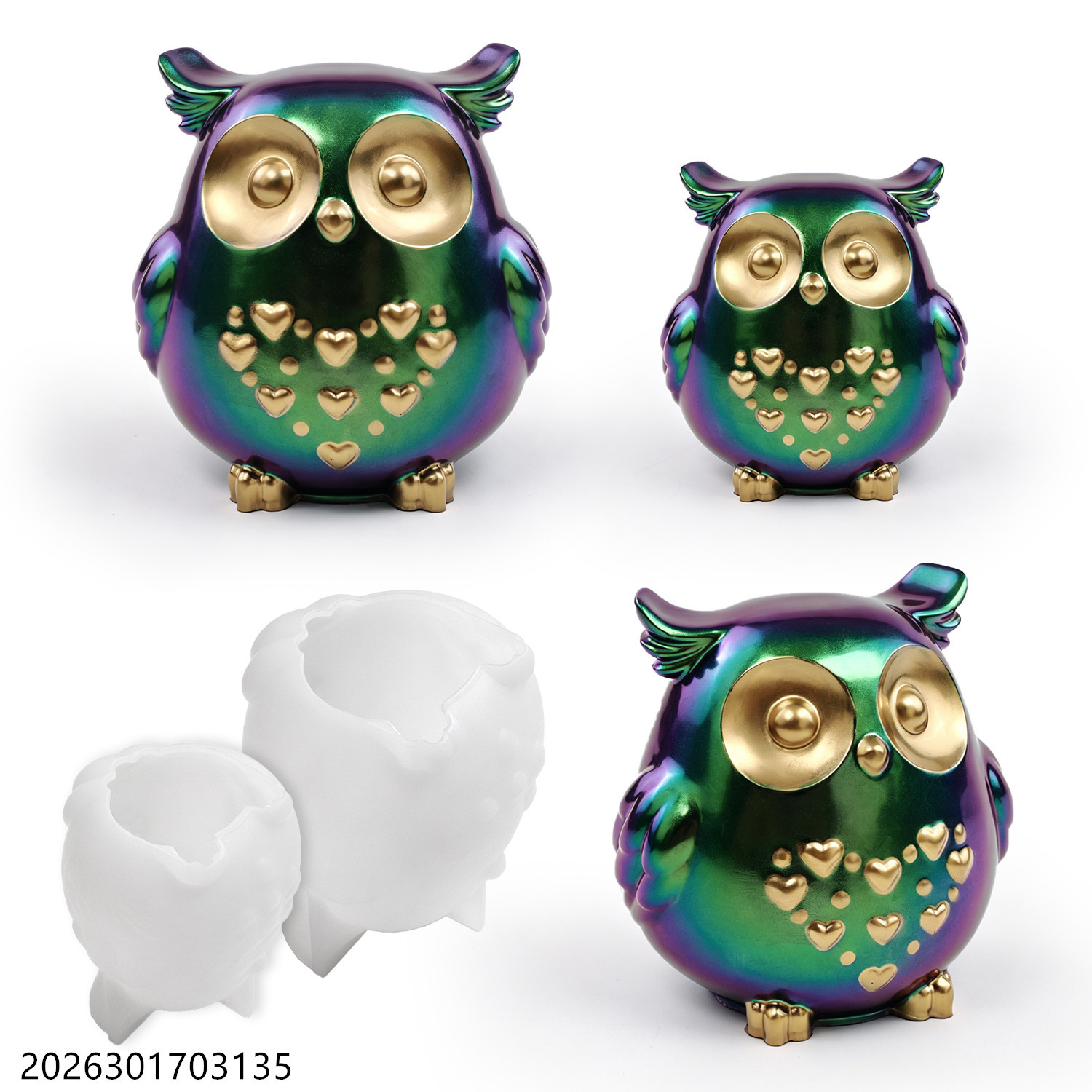 Owl Silicone Mold 3D Bird Shap - Candle Making Essentials recensie en prijs