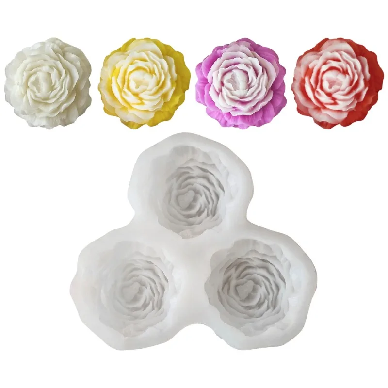 Peony Flower Candle Silicone M - Candle Making Business recensie en prijs