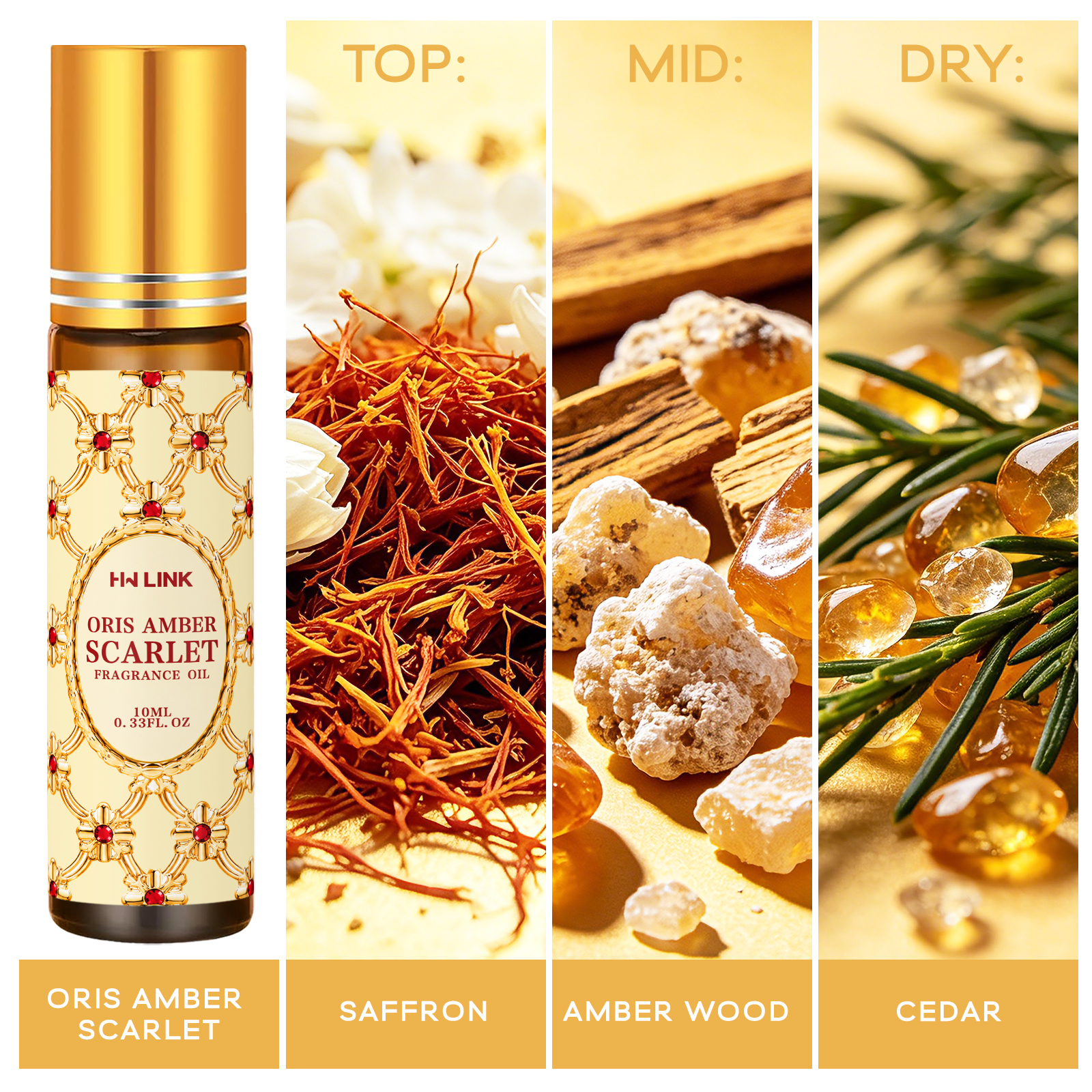 10ml Oris Amber Scarlet Essent - Candle Making Essentials recensie en prijs