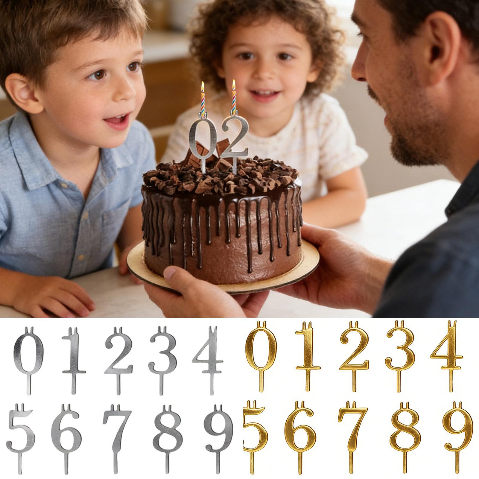 10pcs 0-9 Number Cake Toppers  - Candle Making Business recensie en prijs