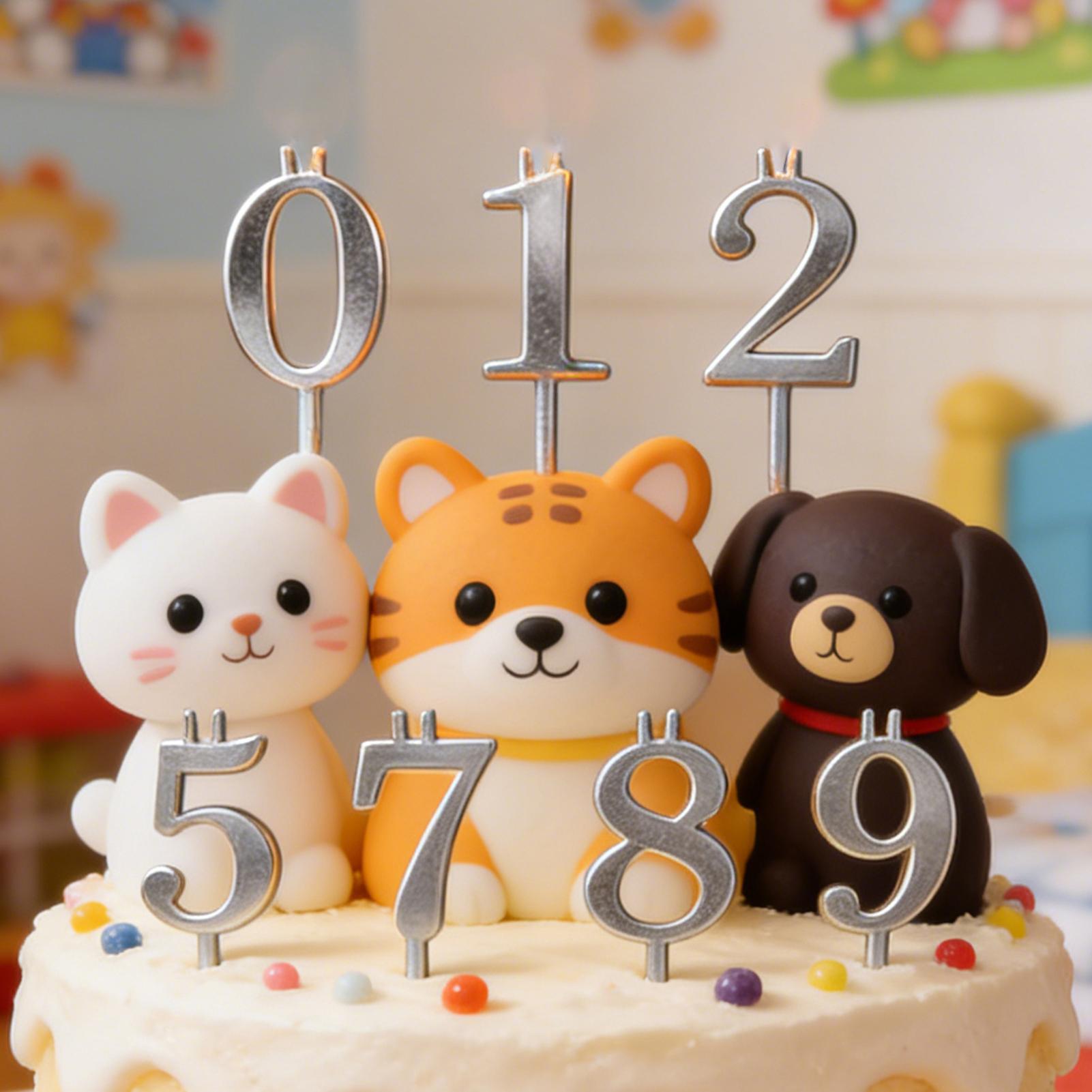 10pcs 0-9 Number Cake Toppers  - Candle Making Business recensie en prijs